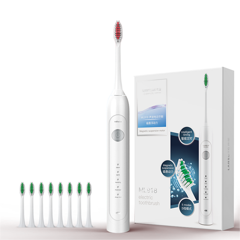 ML918 PRESSURE SENSOR Adults Sonic Electric Toothbrush private label