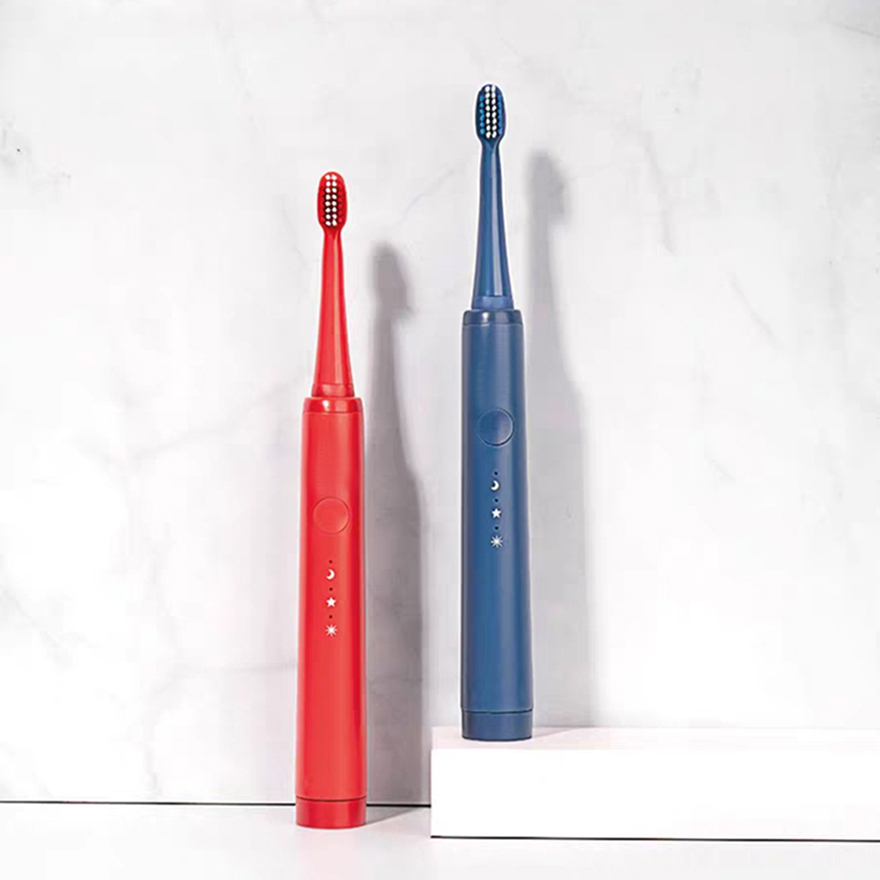 Wholesale Homeuse Battery Powered Adult Travel Electric Toothbrush couples high-frequency sound vibration toot