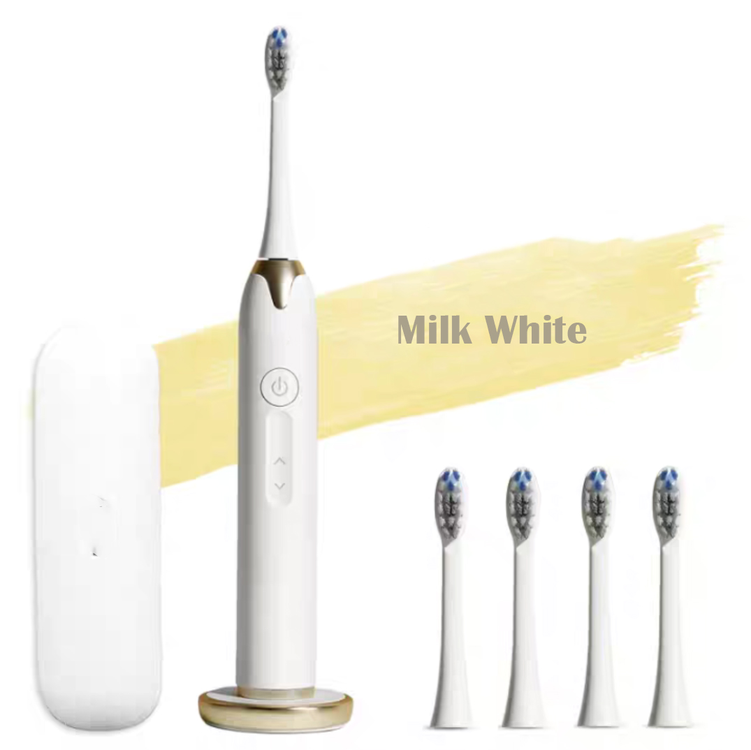 sonic toothbrush heads Factory wholesale soft electric sonic toothbrush with double brush heads jordan