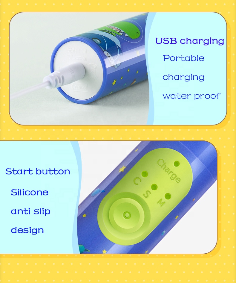 DN SN606 Kid Toothbrush Hot Selling Rechargeable Oscillating Electric Toothbrush For Home Use