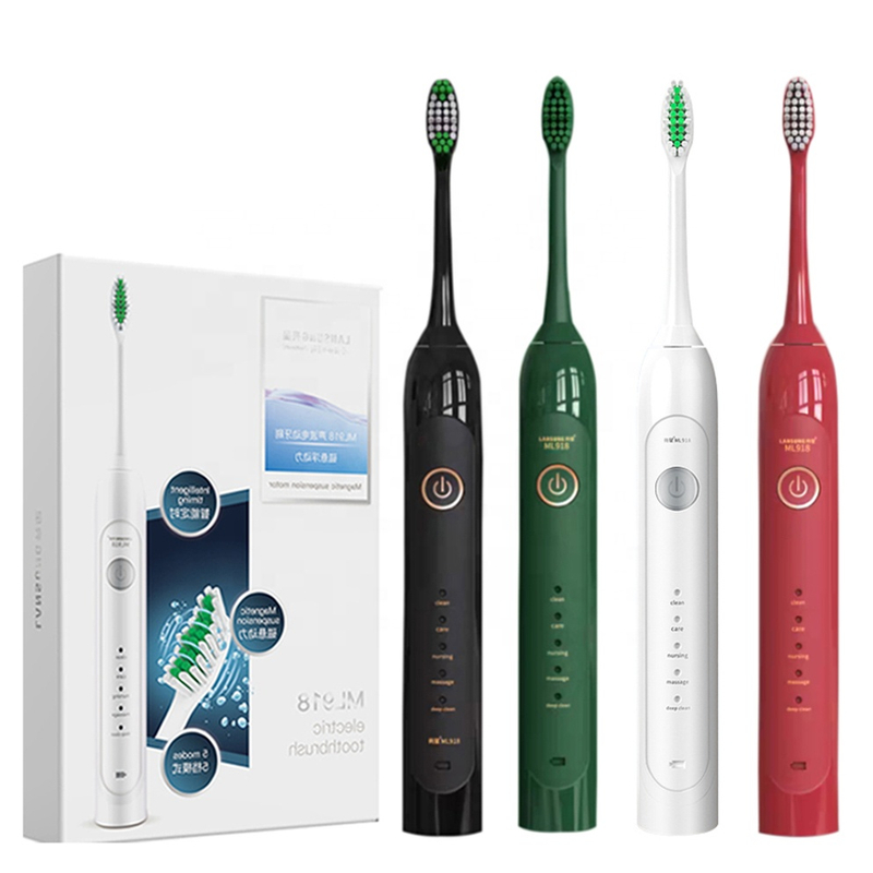 KY Good quality USB charging battery sonic electronic toothbrush sonic travel toothbrush foldable toothbrush adult