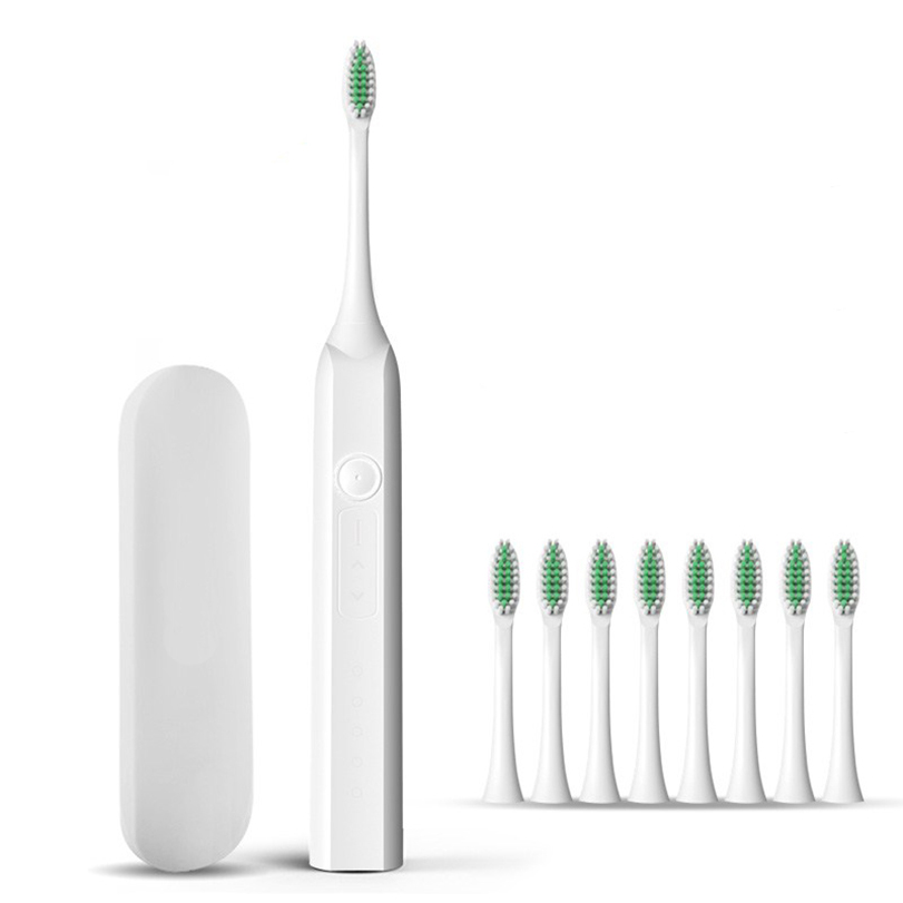 Wholesale China Ultrasonic Vibration Toothbrush New modes USB Rechargeable Sonic Electric Toothbrush