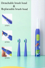 China Brush Factory Dental Gift For Kids Replaceable Head Sonic Kiddie Electric Toothbrush