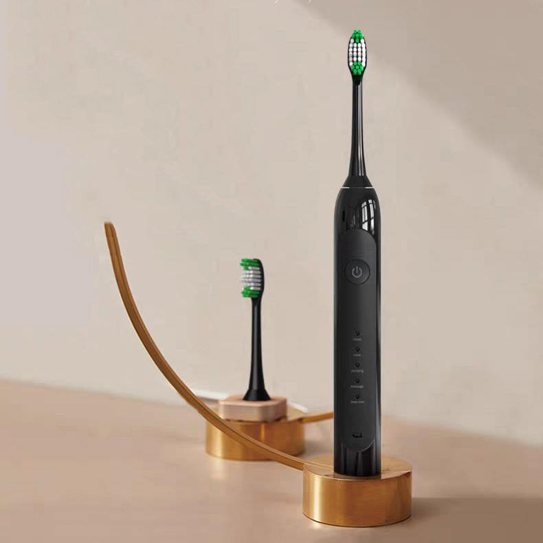 newest electric sonic soft toothbrush with battery